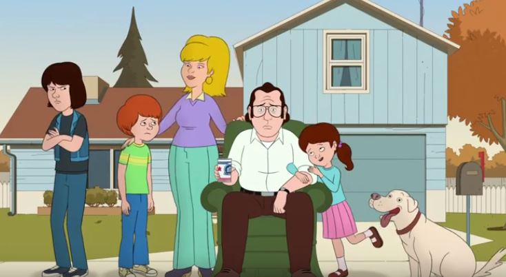 Netflix’s “F is For Family” brutally honest cartoon